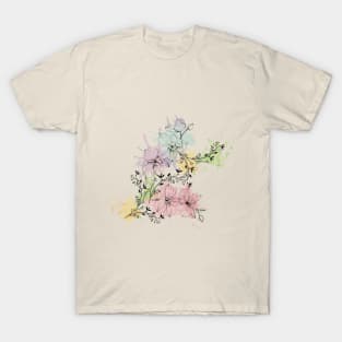 FLOWER ART. T-Shirt